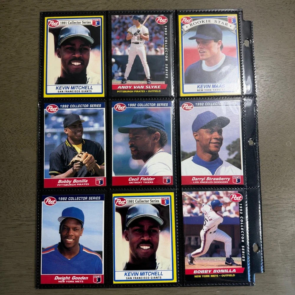 Vintage 90s Baseball Card Lot Post Cereal Tombstone Pizza Jimmy Dean MLB Stars